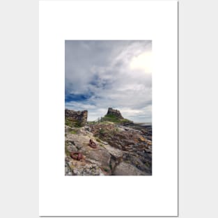 Holy Island Castle Posters and Art